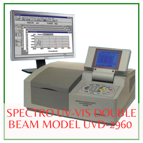 máy quang phổ 2 chùm tia UVD-2960